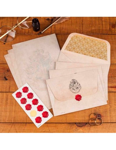 Set escritura cartas Hogwarts Harry Potter Set escritura cartas Hogwarts Harry Potter