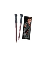 Varita boligrafo y marcapaginas Harry Potter