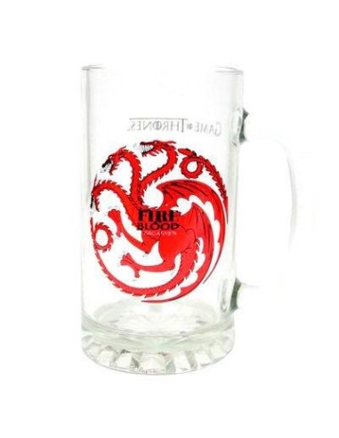 Jarra cristal Fire and Blood Targaryen Juego de Tronos Jarra cristal Fire and Blood Targaryen Juego de Tronos