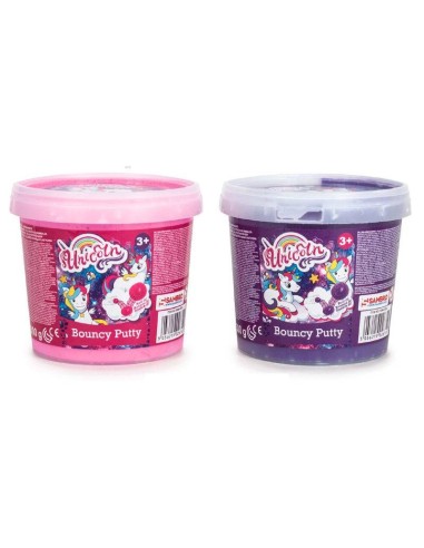 Slime Bouncy Putty Unicorn surtido