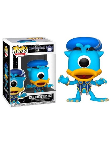 Figura POP Disney Kingdom Hearts 3 Donald Monsters Inc. Figura POP Disney Kingdom Hearts 3 Donald Monsters Inc.