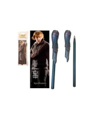 Varita boligrafo y marcapaginas Ron Weasley Harry Potter
