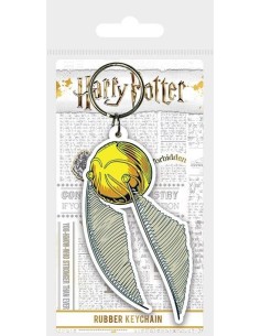 Llavero rubber Snitch Dorada Harry Potter