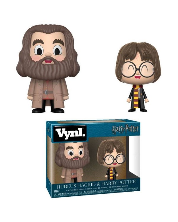 Set figuras Vynl Harry Potter Harry & Hagrid