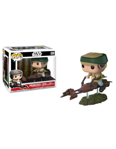 Figura POP Star Wars Leia on Speeder Bike Deluxe Figura POP Star Wars Leia on Speeder Bike Deluxe