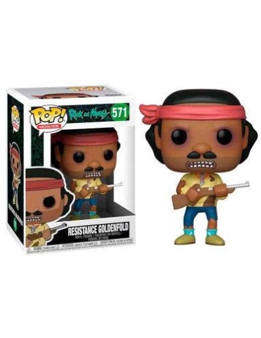 Figura POP Rick & Morty Resistance Goldenfold Figura POP Rick & Morty Resistance Goldenfold