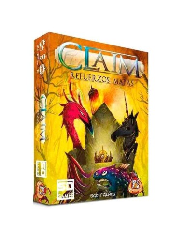 Juego mesa Claim Refuerzos Mapas