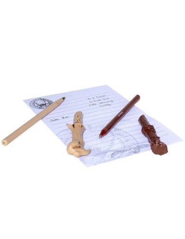 Set boligrafo + lapiz varitas Harry & Voldemort Harry Potter
