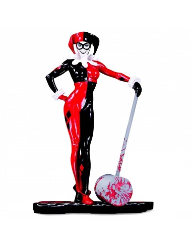 Estatua Harley Quinn Red Black &38 White DC Comics 18cm