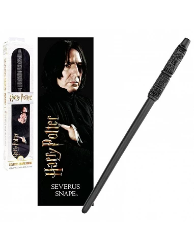 Varita + marcapaginas 3D Severus Snape Harry Potter
