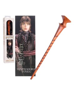 Varita Nymphadora Tonks con marca paginas Harry Potter