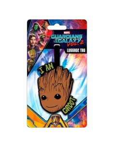 Etiqueta equipaje Groot Guardianes de la Galaxia Marvel Etiqueta equipaje Groot Guardianes de la Galaxia Marvel