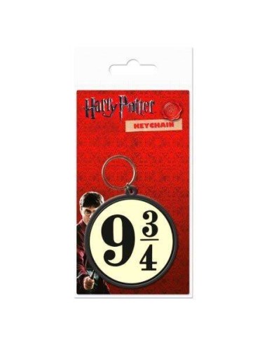 Llavero rubber Anden 9 3/4 Harry Potter Llavero rubber Anden 9 3/4 Harry Potter
