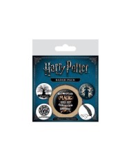 Set 5 Chapas Harry Potter