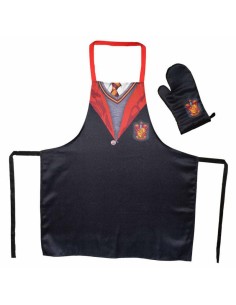 Delantal con guantes Gryffindor Harry Potter