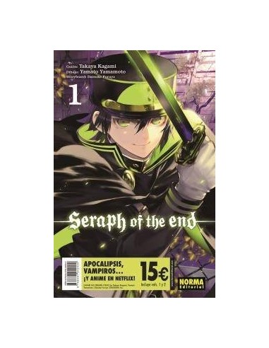 PACK INICIACION SERAPH OF THE END 1+2 PACK INICIACION SERAPH OF THE END 1+2