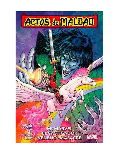 ACTOS DE MALDAD 01. MS MARVEL, EL CASTIGADOR, VENENO, MASACRE ACTOS DE MALDAD 01. MS MARVEL, EL CASTIGADOR, VENENO, MASACRE