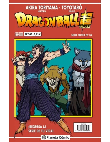DRAGON BALL SERIE ROJA 243 DRAGON BALL SERIE ROJA 243