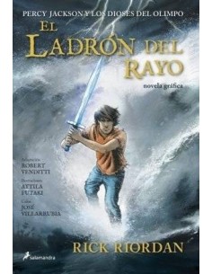 PERCY JACKSON I LADRON DEL RAYO NOVELA GRAFICA