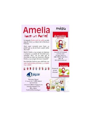 AMELIA HACE UN PASTEL