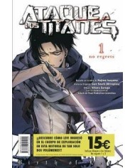 PACK  ATAQUE A LOS TITANES: NO REGRETS 1+2