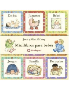 MINILIBROS PARA BEBES CAJA CON 9 UNIDADES