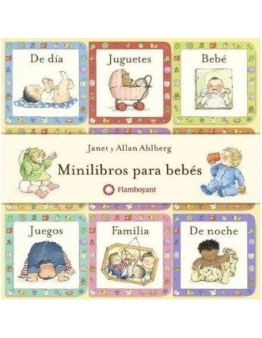 MINILIBROS PARA BEBES CAJA CON 9 UNIDADES