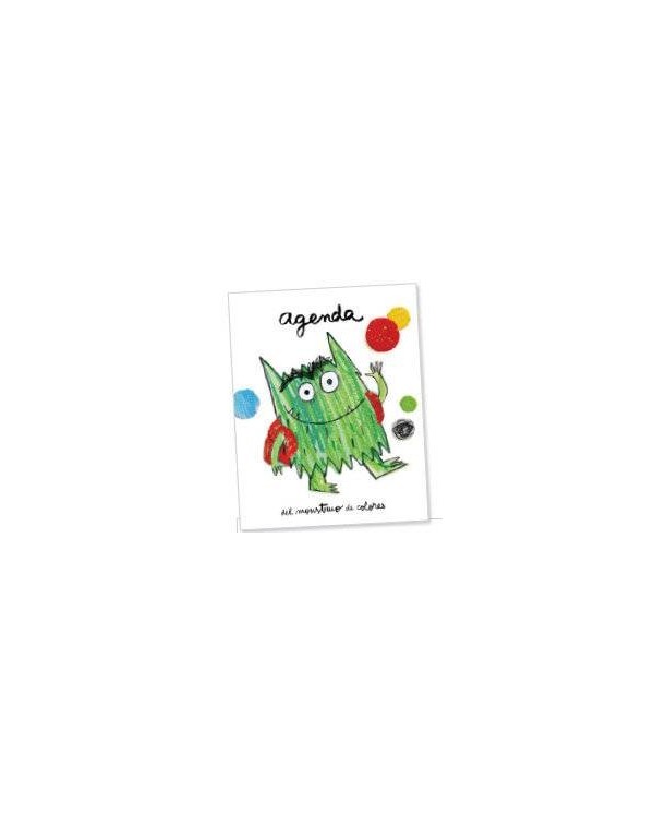 AGENDA MONSTRUO DE LOS COLORES VA AL COLE