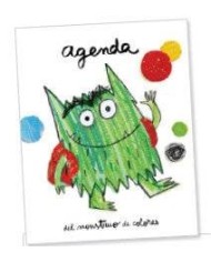 AGENDA MONSTRUO DE LOS COLORES VA AL COLE