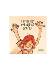 I LOVE MY COLORFUL NAILS INGLES