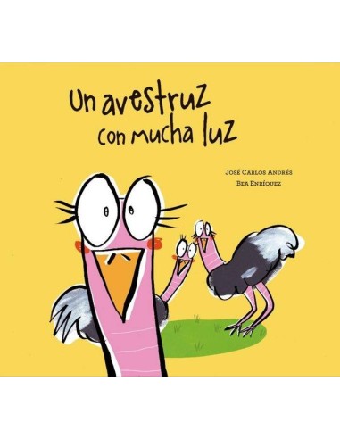 UN AVESTRUZ CON MUCHA LUZ
