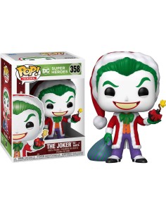 Figura POP DC Holiday Santa Joker