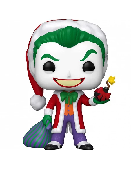 Figura POP DC Holiday Santa Joker