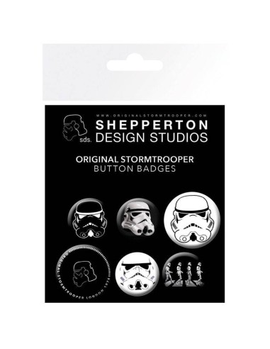 Set chapas Mix Original Stormtrooper Set chapas Mix Original Stormtrooper
