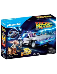 Vehículo DeLorean Regreso al Futuro Playmobil