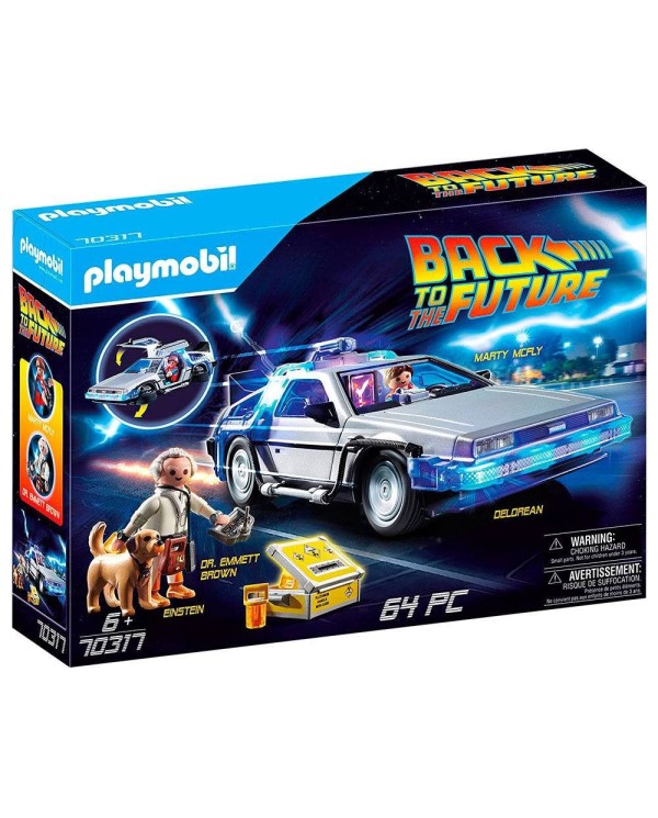 Vehículo DeLorean Regreso al Futuro Playmobil