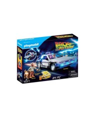 Vehículo DeLorean Regreso al Futuro Playmobil