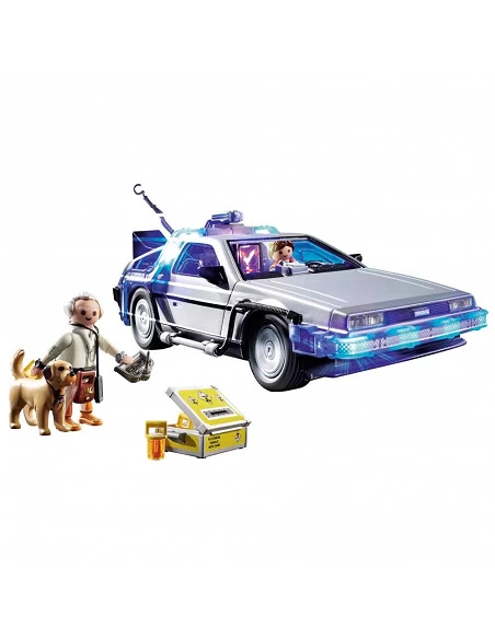 Vehículo DeLorean Regreso al Futuro Playmobil