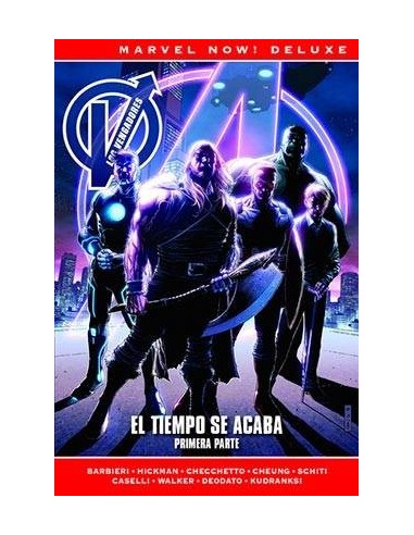 LOS VENGADORES DE JONATHAN HICKMAN 8. EL TIEMPO SE ACABA.  (MARVEL NOW! DELUXE)
