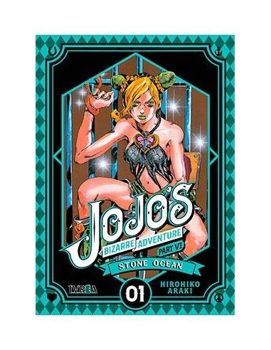JOJO'S BIZARRE ADVENTURE PARTE 6: STONE OCEAN 01 JOJO'S BIZARRE ADVENTURE PARTE 6: STONE OCEAN 01