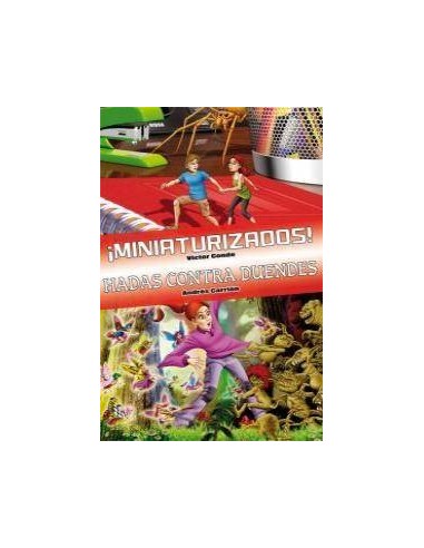 LIBRO MINIATURIZADOS / HADAS CONTRA DUENDES