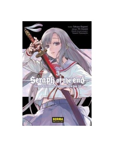SERAPH OF THE END 03: GUREN ICHINOSE, CATÁSTROFE A LOS DIECISÉIS SERAPH OF THE END 03: GUREN ICHINOSE, CATÁSTROFE A LOS DIECISÉIS