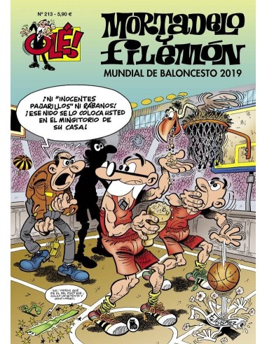MUNDIAL DE BALONCESTO 2019 OLE MORTADELO