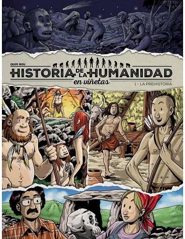 HISTORIA DE LA HUMANIDAD EN VIÑETAS