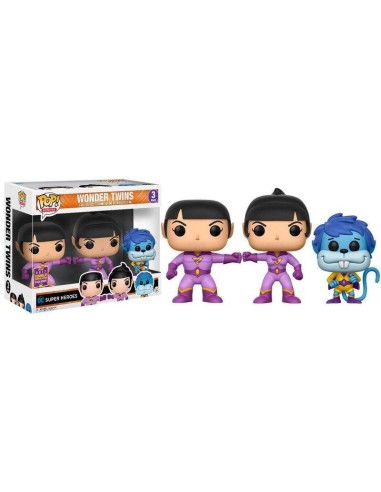 Figuras Vinyl POP! DC Heroes Wonder Twins SDCC 2017 Exclusive 88969... Figuras Vinyl POP! DC Heroes Wonder Twins SDCC 2017 Exclusive 88969...