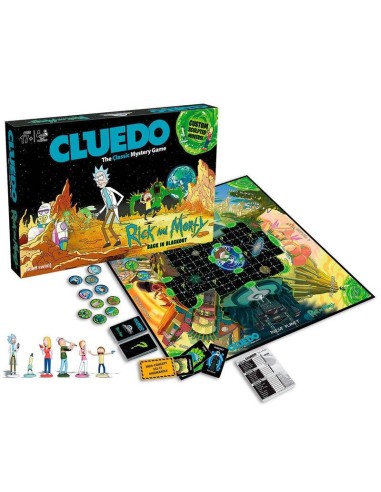 Juego cluedo Rick and Morty Juego cluedo Rick and Morty