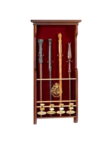 Mueble expositor 4 varitas Harry Potter Mueble expositor 4 varitas Harry Potter