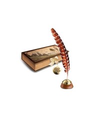 Cofre escritura pluma Hogwarts Harry Potter