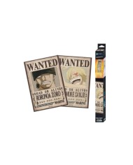 3665361035282 Set 2 poster one piece wanted zoro & sanji 52x35. 3665361035282 Set 2 poster one piece wanted zoro & sanji 52x35.