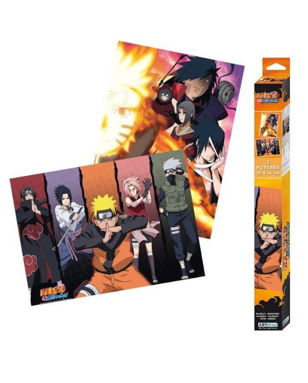 Set 2 posters naruto shippuden groups 52x38. POSTERS9,95 €9,95 €  P...